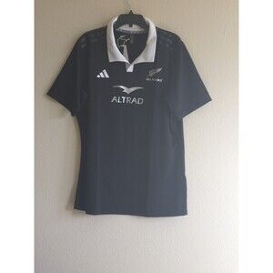 Adidas All Blacks 2024 Home Rugby Jersey Black AEROREADY NWT Men XL